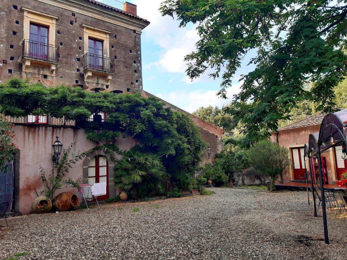 La Rocca Della Rosa Villa Zafferana Etnea Bagian luar foto